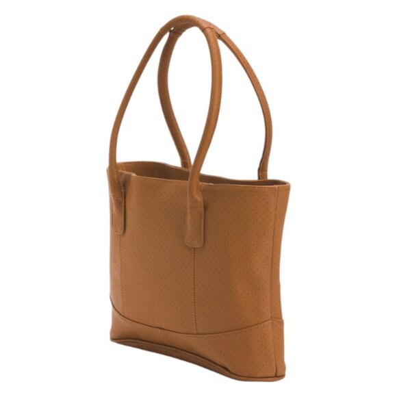 AMERILEATHER Leather Triple Compartment Tote - Picture 3 of 4